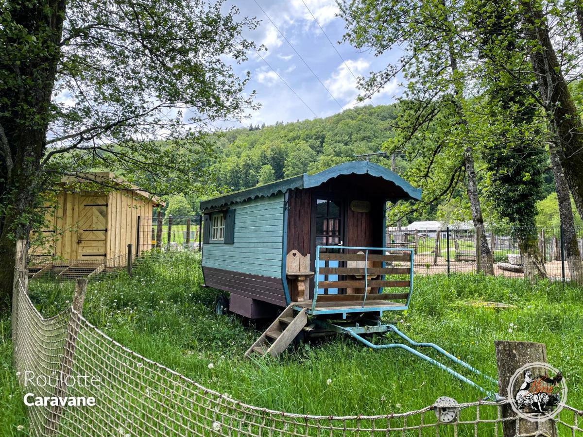 Villa Parc Animalier Du Herisson Doucier Exterior foto